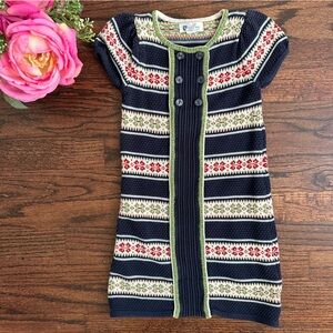 Willow cotton sweater dress, size 5T